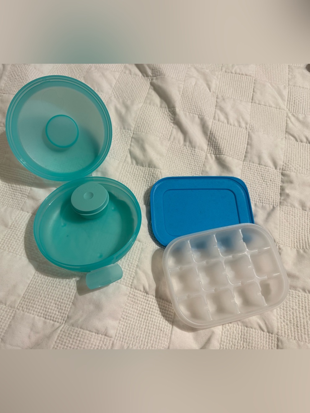 Tupperware Sandwich Keeper & Ice Tray